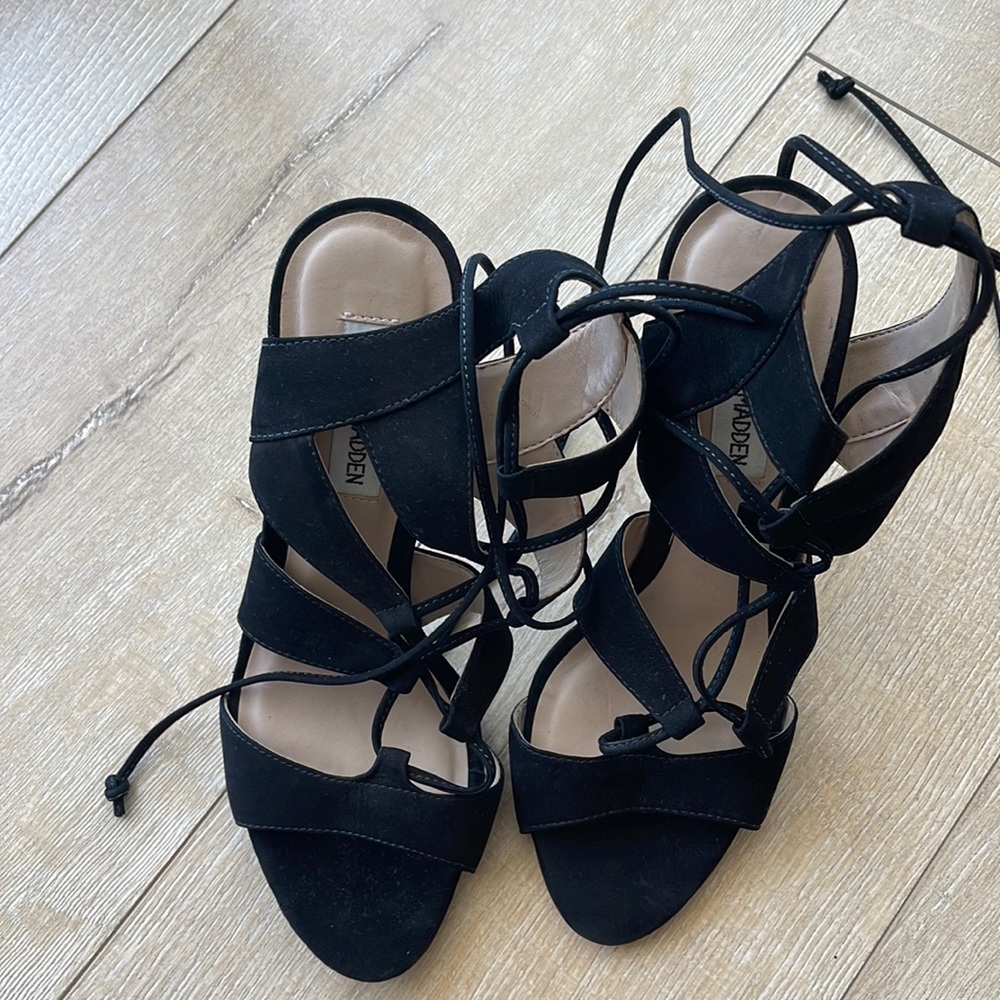 Steve Madden lace up sandals